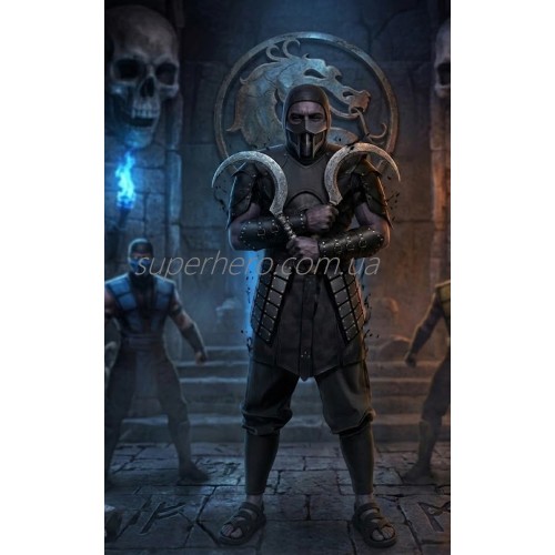 Mortal Kombat Нуб Сайбот Тень Преисподней Черный Ниндзя